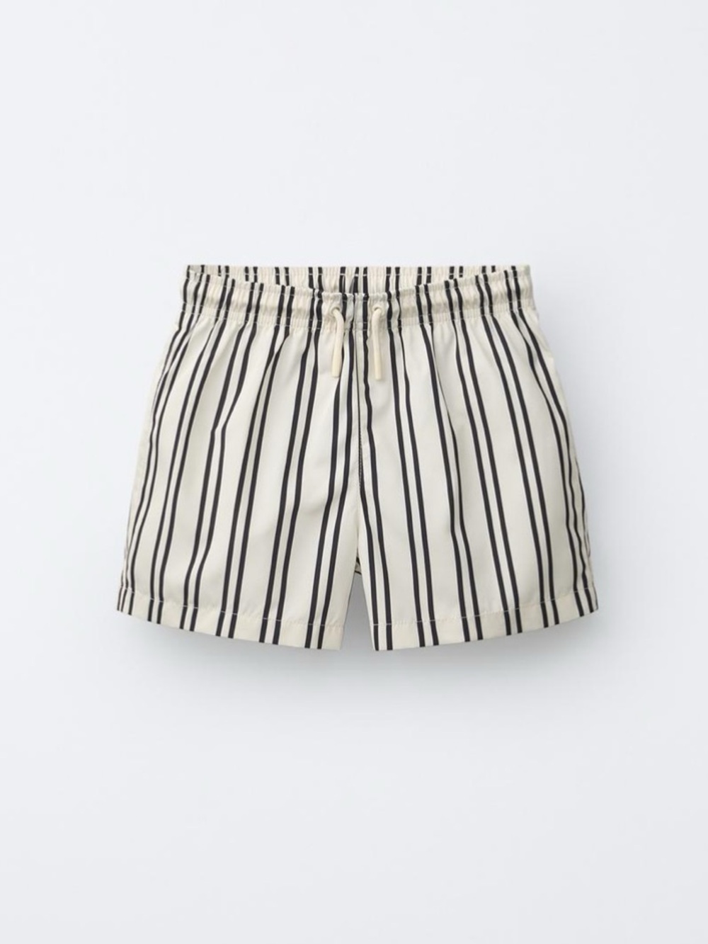 ZARA STRIPED SWIM SHORTS